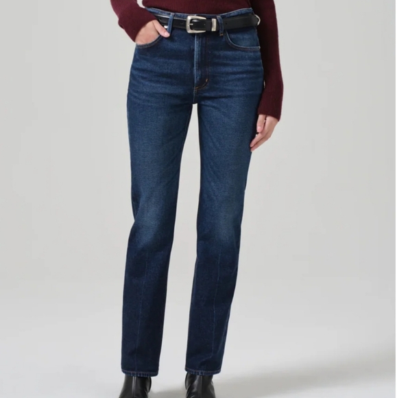 Citizens Of Humanity Denim - Citizens Of Humanity Indigo Straight Leg Jeans